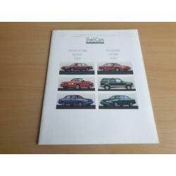 Folder Ford USA modellengamma 1992.