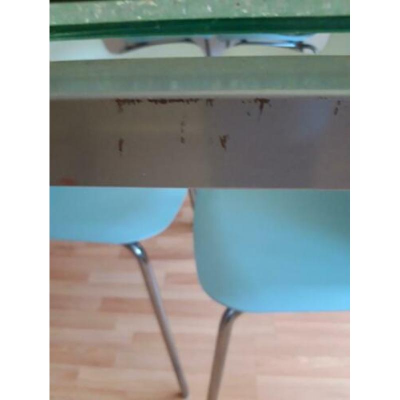 Eetkamertafel glas, gratis