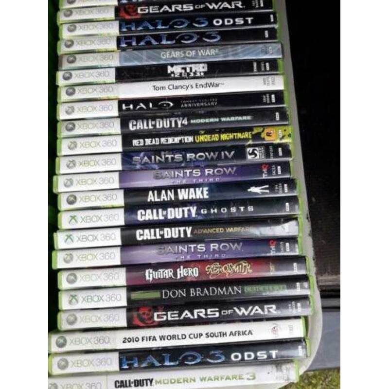 Te koop partij games voor xbox 360