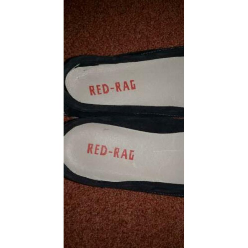 >Blauwe suède schoenen, Red Rag! z.g.a.n.