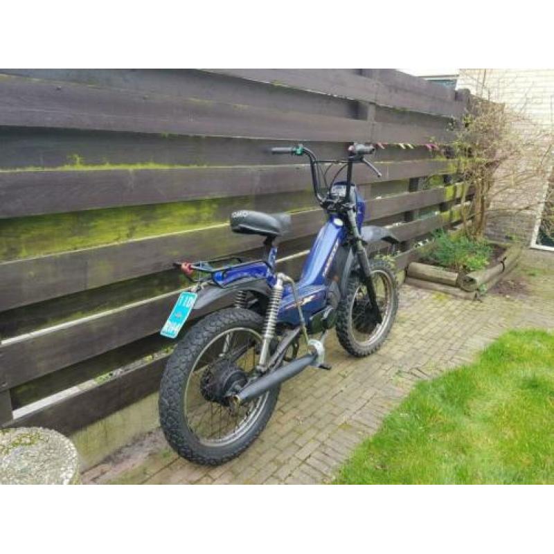 Tomos Brommer A35 2005 Blauw kenteken Uniek