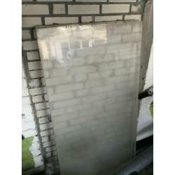 Kogelvrije panelen glas plexi 4 stuks 1.60M x 0.70M