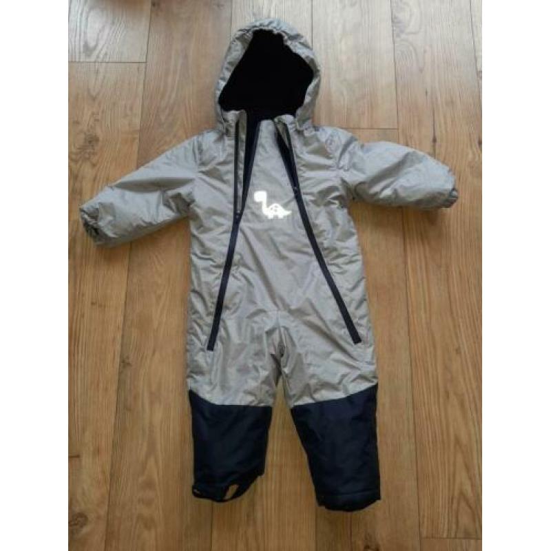 Skipak jongen maat 86/92 | blauw/grijs | gevoerd
