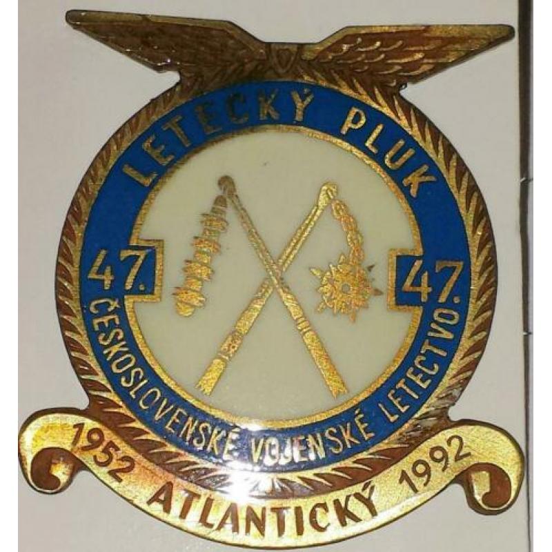 Letecky Pluk (Air Regiment) embleem Czechoslovakia