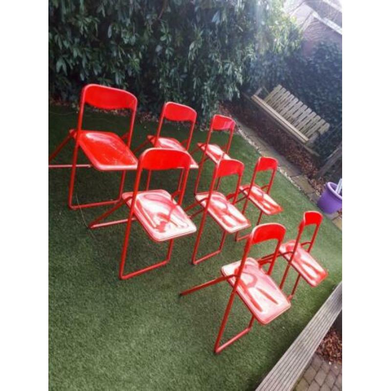 Klapstoelen in zeer goede staat 8 stuks...