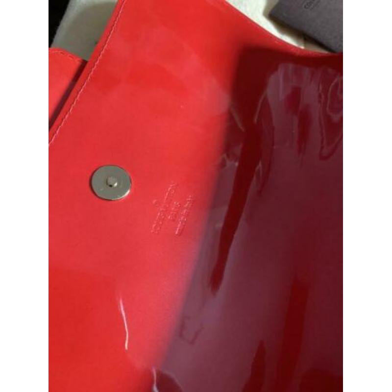 Louis Vuitton Vernis Sobe Laklederen Clutch Origineel.