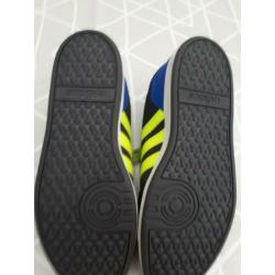 Mooie grijs met blauwe adidas neo schoenen maat 40