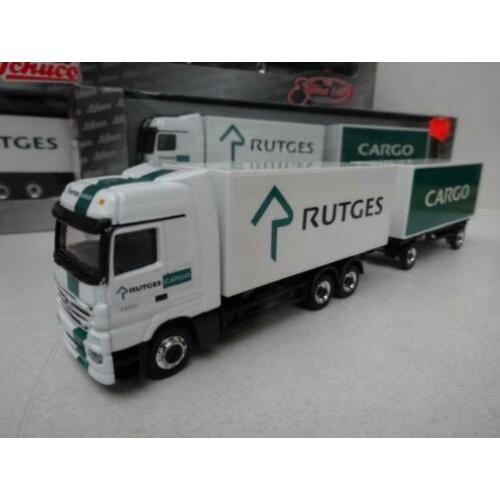Schuco: Mercedes Actros V8 vrachtwagen RUDGES CARGO