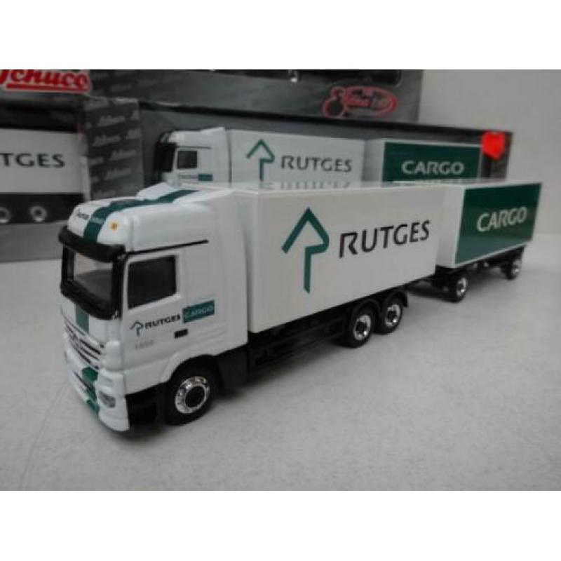 Schuco: Mercedes Actros V8 vrachtwagen RUDGES CARGO
