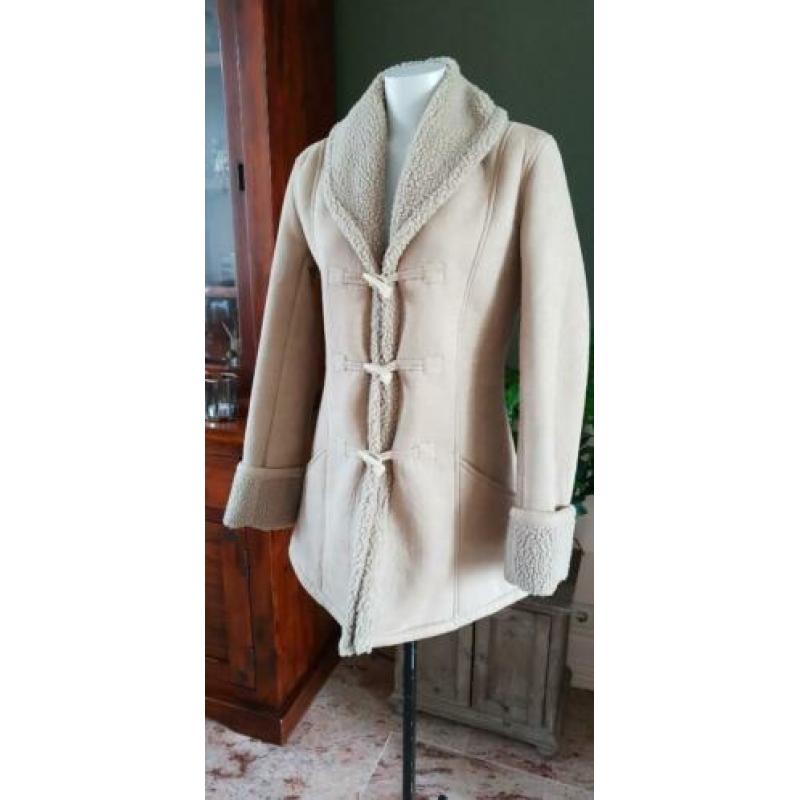 ZGAN parka van DONNA KARAN New York DKNY L 42/44, jas, beige