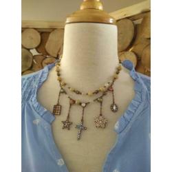 juwelset ketting en oorbellen