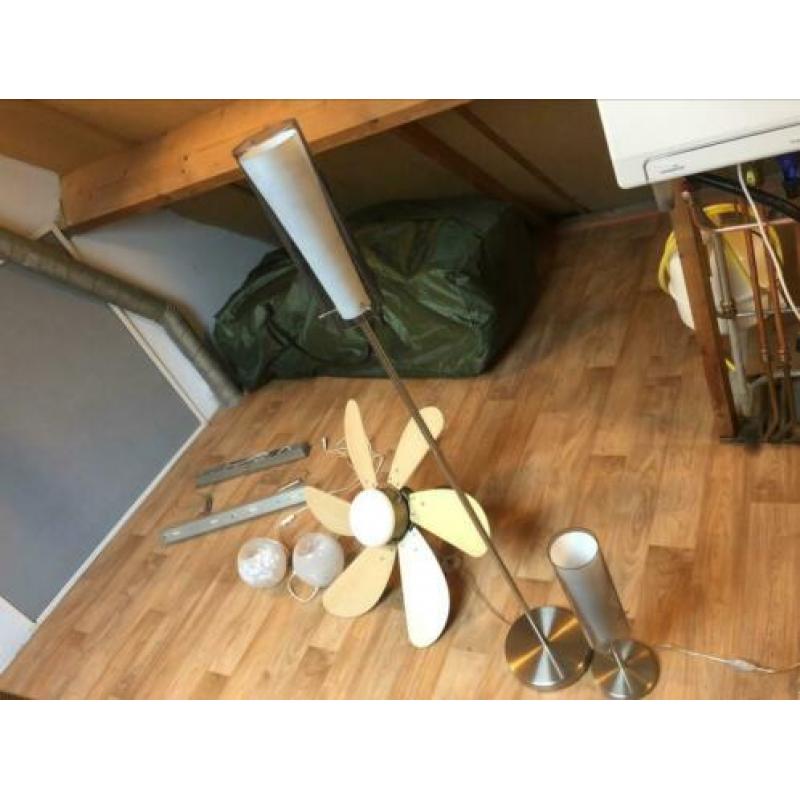 Plafondlamp ventilator te koop!