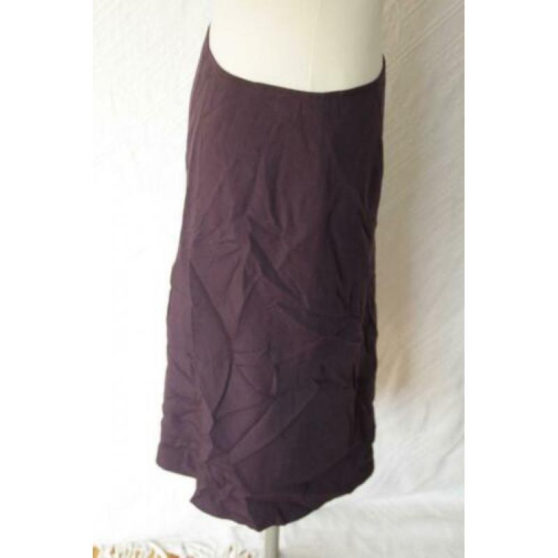 Mooie paarse rok.37% wol.Mt S.Merk Germano Zama