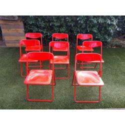 Klapstoelen in zeer goede staat 8 stuks...