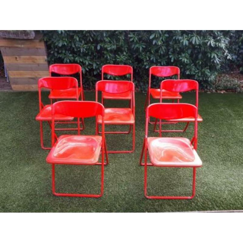 Klapstoelen in zeer goede staat 8 stuks...