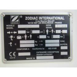 Zodiac 220 rib yachtline