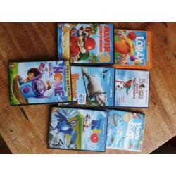 Diverse DVD's Leuk voor de (klein )kinderen