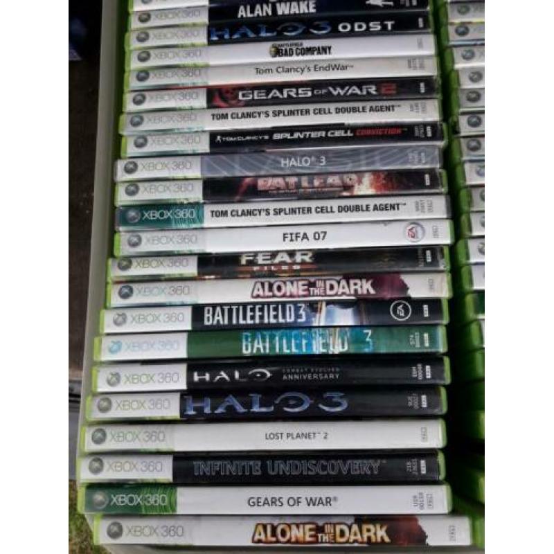 Te koop partij games voor xbox 360