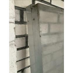 Kogelvrije panelen glas plexi 4 stuks 1.60M x 0.70M