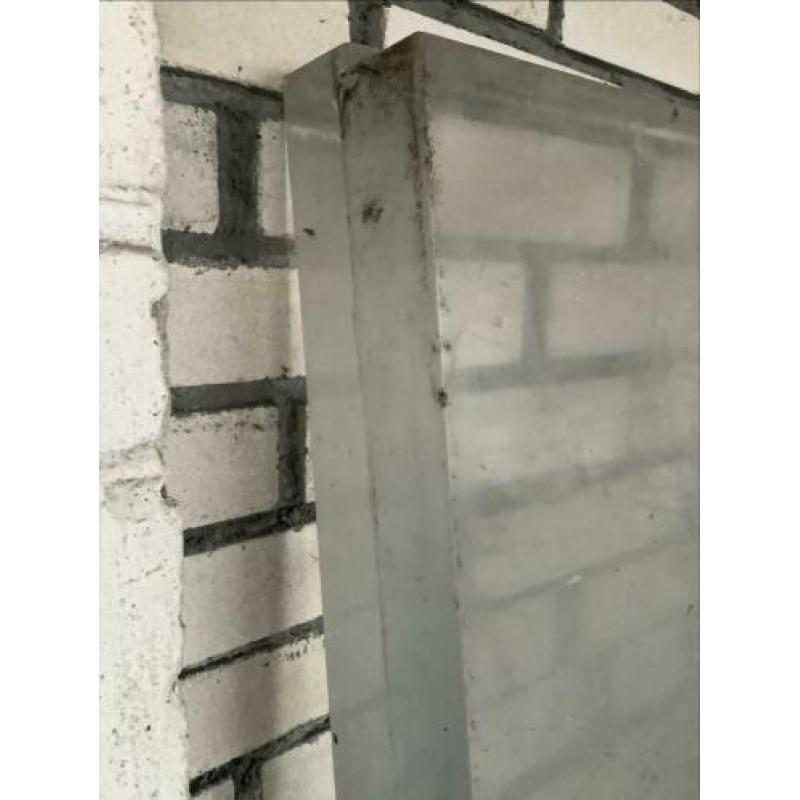 Kogelvrije panelen glas plexi 4 stuks 1.60M x 0.70M