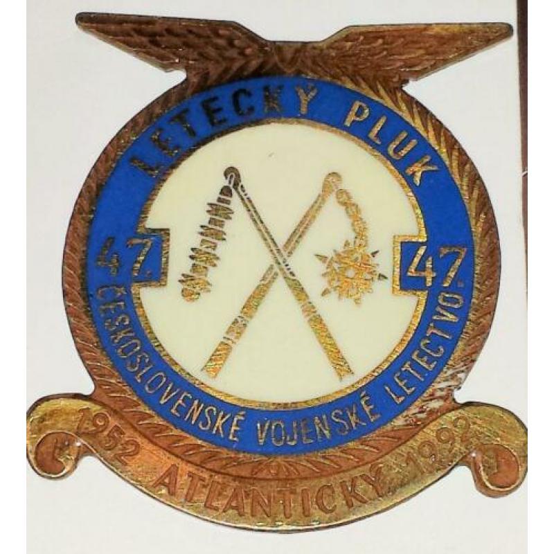 Letecky Pluk (Air Regiment) embleem Czechoslovakia