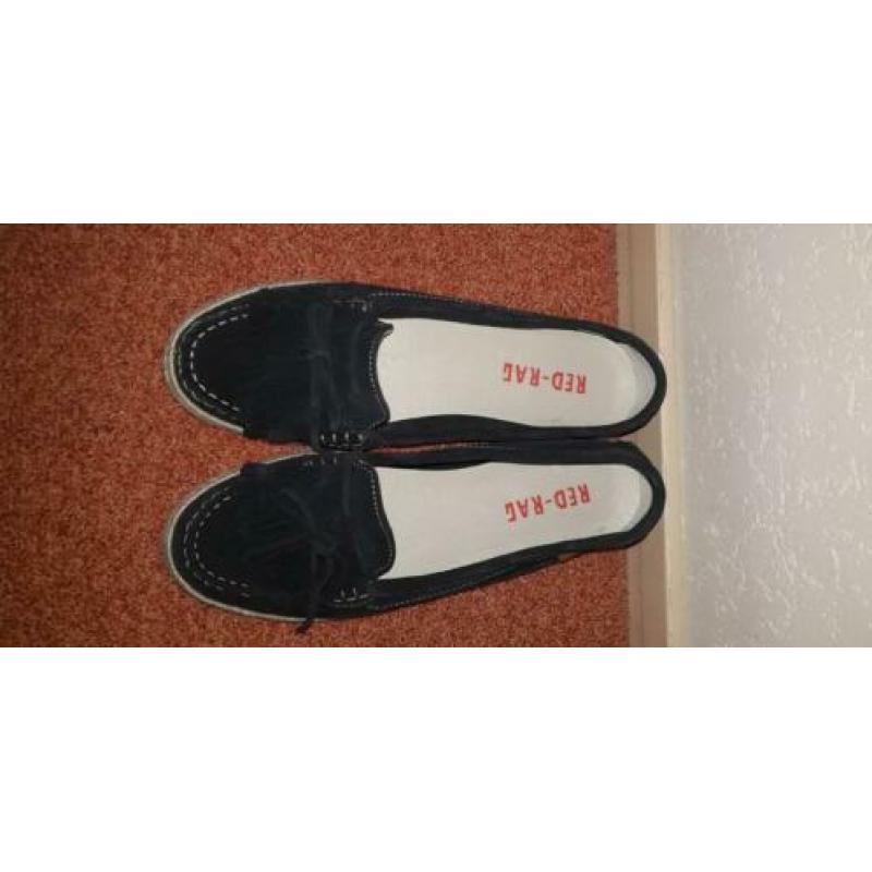 >Blauwe suède schoenen, Red Rag! z.g.a.n.