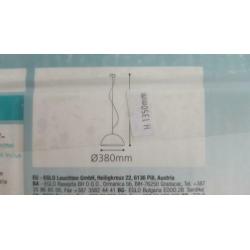Set Eglo Gaetano 1 hanglampen 38cm