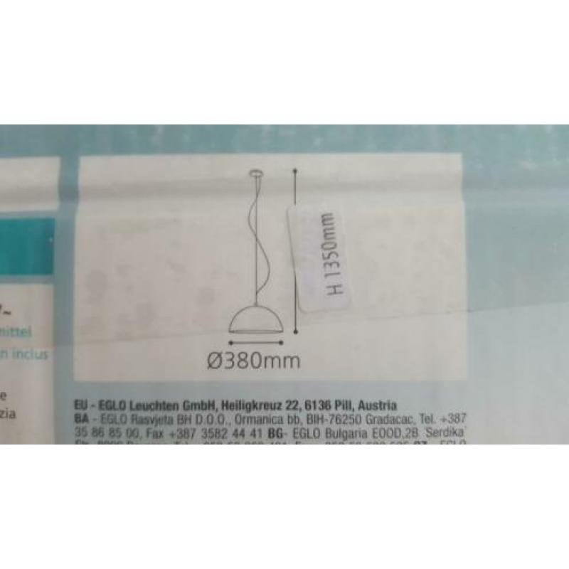 Set Eglo Gaetano 1 hanglampen 38cm