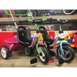 Puky loopfiets, loopauto en driewieler nieuw uit voorraad!