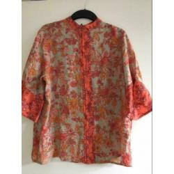 Blouse van lola en liza met python print maat xl