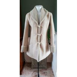 ZGAN parka van DONNA KARAN New York DKNY L 42/44, jas, beige