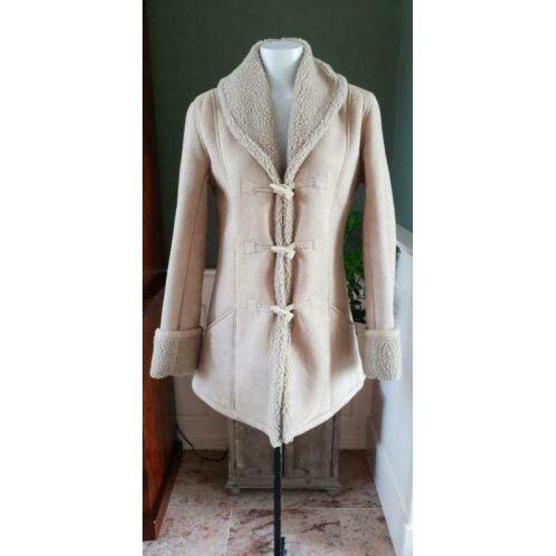 ZGAN parka van DONNA KARAN New York DKNY L 42/44, jas, beige