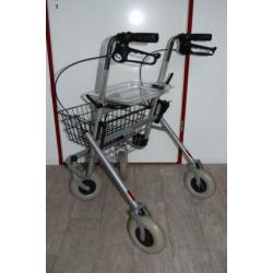 Z.g.a.n. Rollator van Days met mandje + dienblad