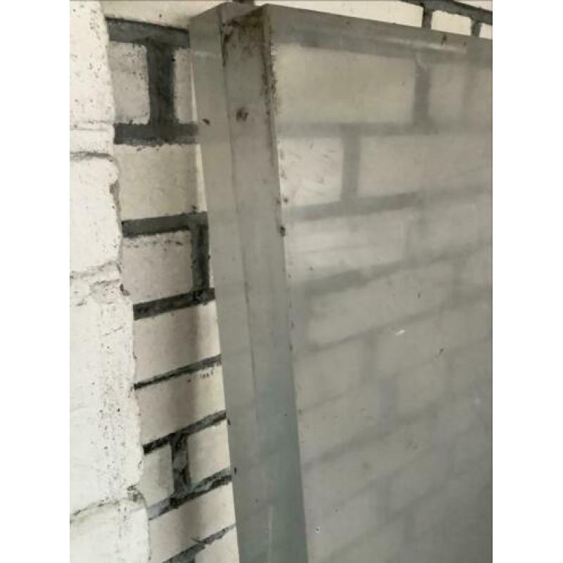 Kogelvrije panelen glas plexi 4 stuks 1.60M x 0.70M