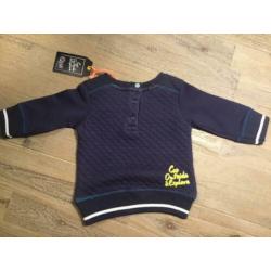 Nieuw set Quapi jongen vest broekje longsleeve sweater 56