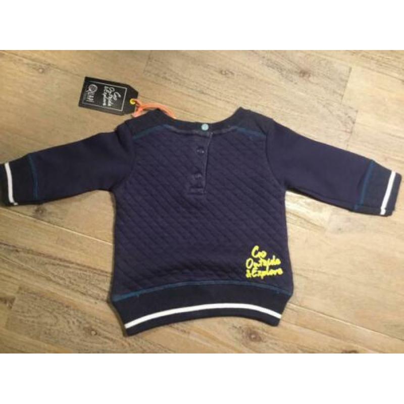 Nieuw set Quapi jongen vest broekje longsleeve sweater 56