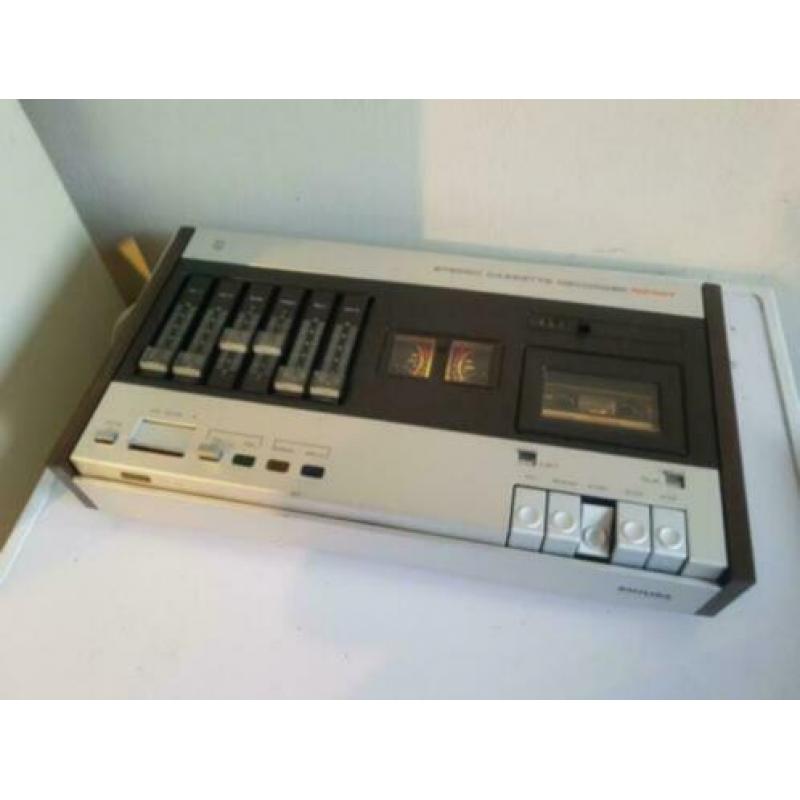 Vintage: Philips Cassetterecorder N2407.