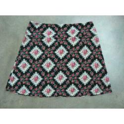 KING LOUIE rok bloemen maat L