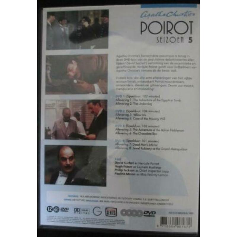 4 DVD Poirot - Seizoen 2