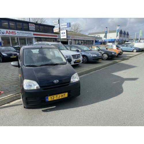 Daihatsu Cuore 1.0 Osaka 3D 2006 Zwart schuifdak