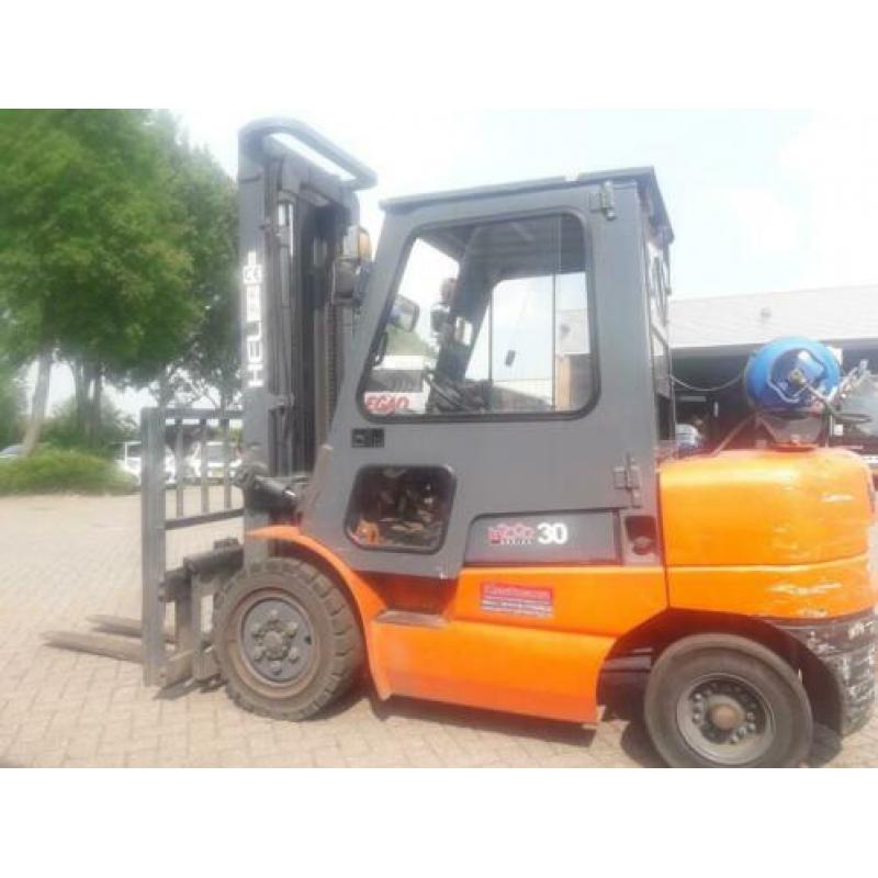 Heli Heli heftruck, 3 ton , LPG (bj 2011)