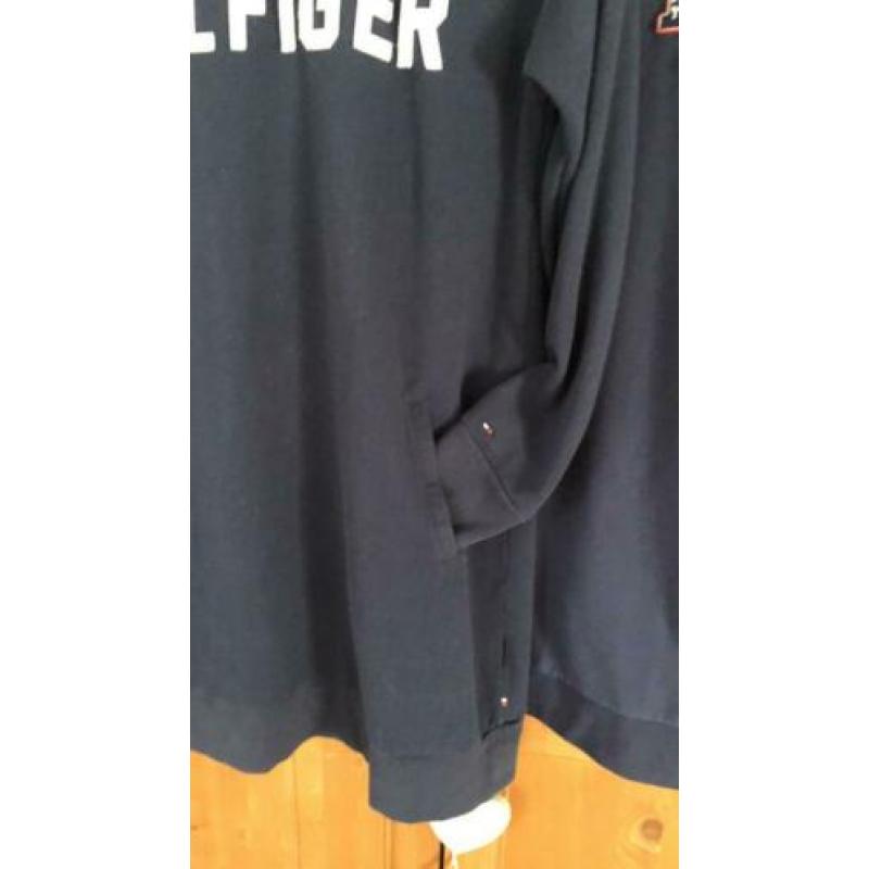 Tommy Hilfiger sweatshirtjurk mt m donkerblauw