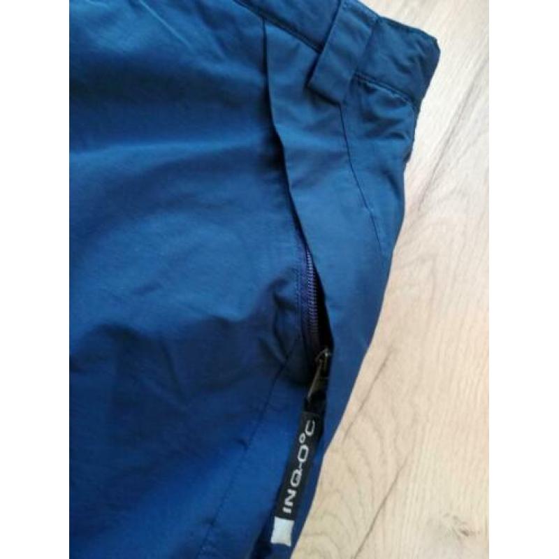 Ski broek blauw INQ maat XL met Recco, zgan