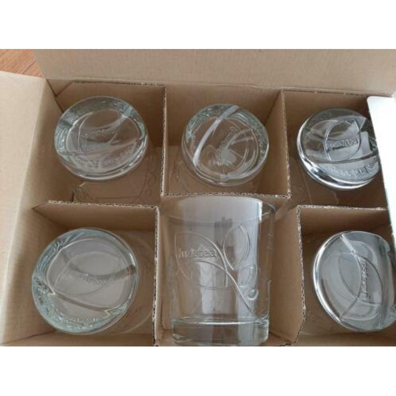 Fuze tea glas 375 ml 6 stuks nieuw in doos