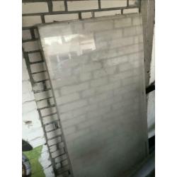 Kogelvrije panelen glas plexi 4 stuks 1.60M x 0.70M