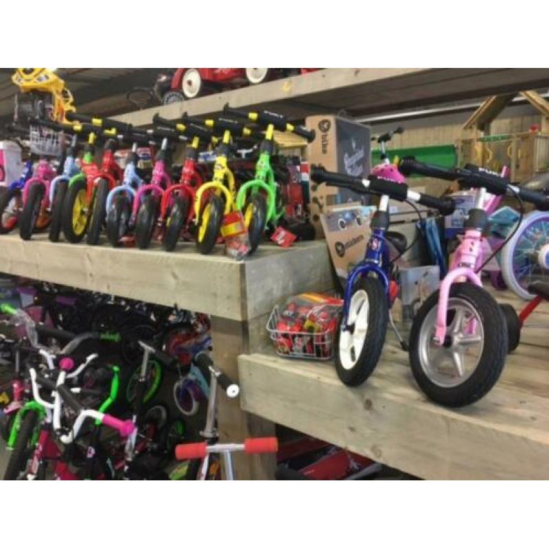 Puky loopfiets, loopauto en driewieler nieuw uit voorraad!