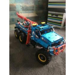 Technisch lego truck 6 x 6 afstand bediening