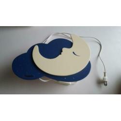 lamp kind, houten lampenset