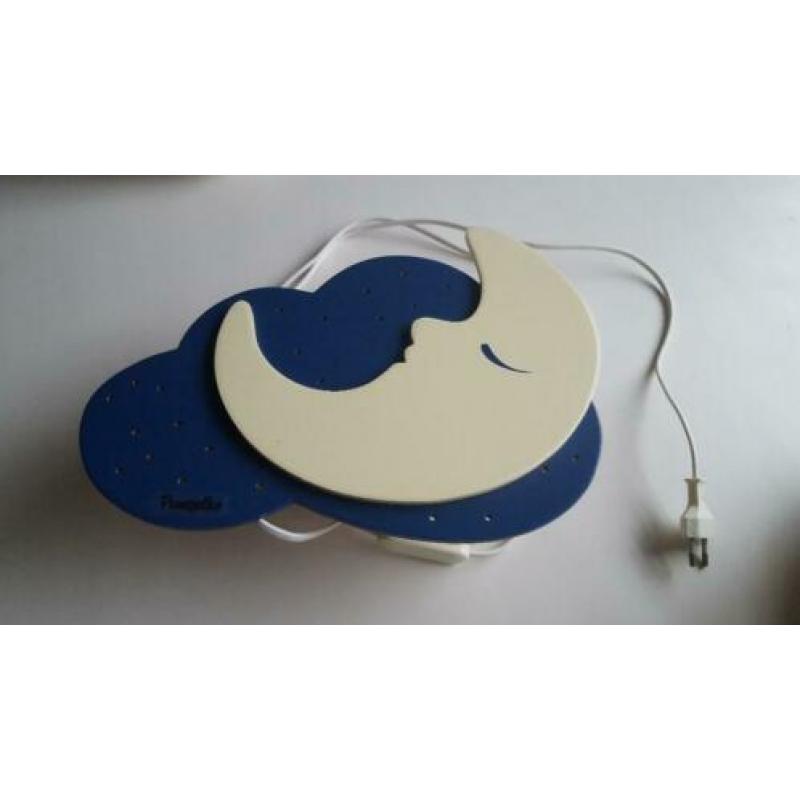 lamp kind, houten lampenset