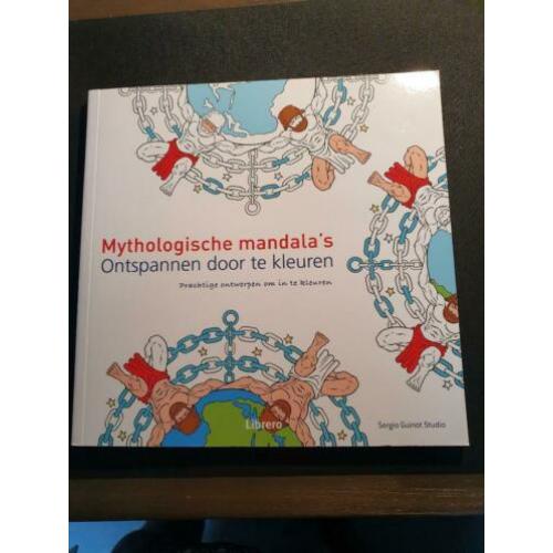 Mandala kleurboeken, 5 stuk